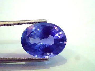 7.06 Ct Unheated Natural Burma Blue Sapphire AAA IGI Certified *Rare*