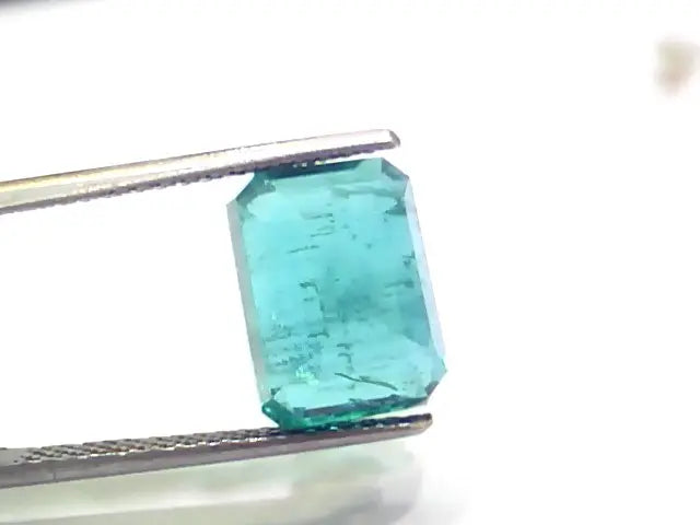 7.06 Ct Untreated Natural Zambian Emerald Gemstone Panna Gems AAAAA