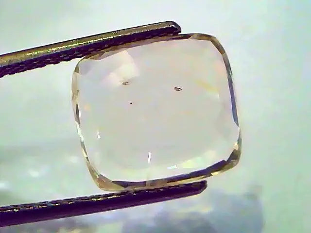 7.08 Ct 11 Ratti Unheated Untreated Natural Ceylon Yellow Sapphire