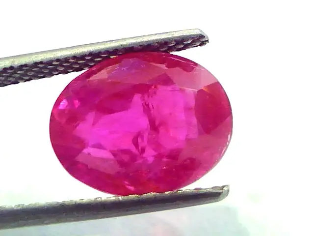 7.07 Ct Unheated Untreated Natural Old Burma Ruby **RARE**