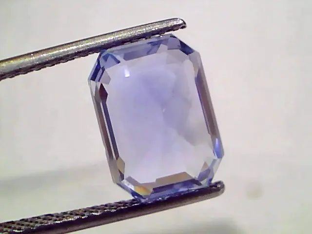 7.09 Ct IGI Certified Unheated Untreated Natural Ceylon Blue Sapphire