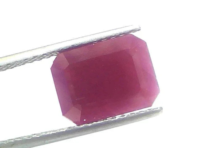 7.13 Ct Certified Unheated Untreated Natural New Burma Ruby - Venus Gems