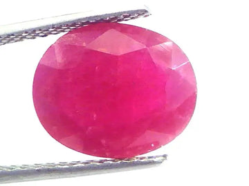 7.14 Ct Untreated Natural Old Burma Ruby Gemstone Manik