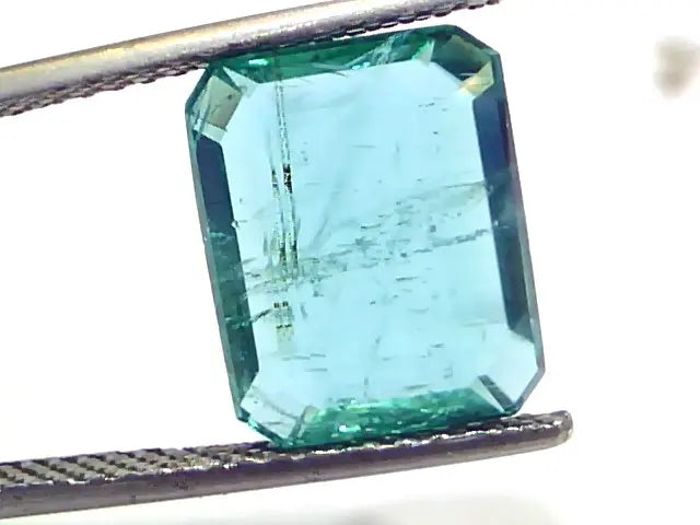 7.11 Ct Untreated Natural Zambian Emerald Gemstone Panna Gems AAAAA
