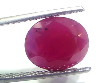 7.10 Ct Certified Unheated Untreated Natural New Burma Ruby Manik Stone