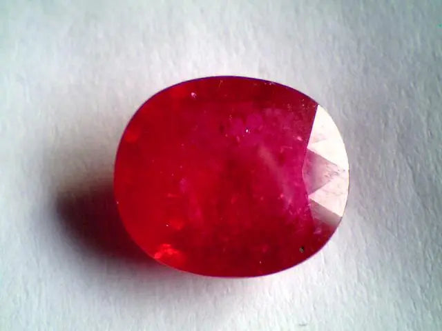 4.25 Carat Natural New Burma Ruby Gemstone Real Manik