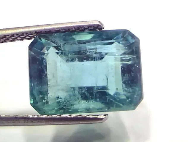 7.30 Ct Certified Untreated Natural Zambian Emerald Gemstone Panna - Venus Gems