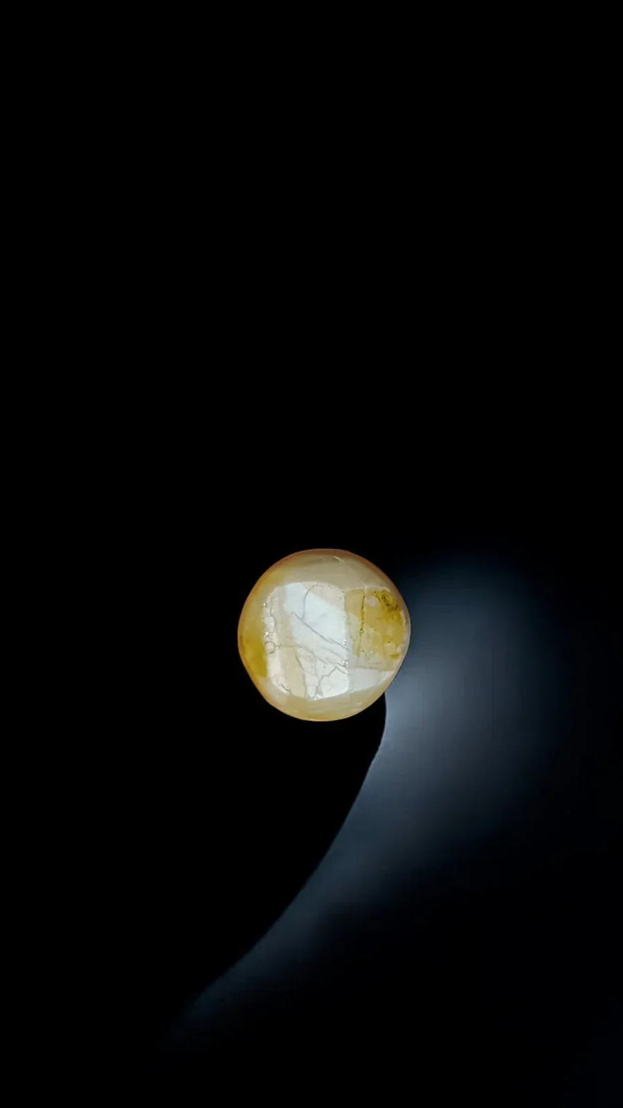 7.43 Ct Certified Untreated Natural Chrysoberyl Cats Eye Lehsunia - Venus Gems