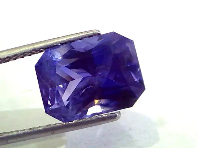 7.38 Ct Royal Blue Unheated Untreated Natural Ceylon Blue Sapphire AA