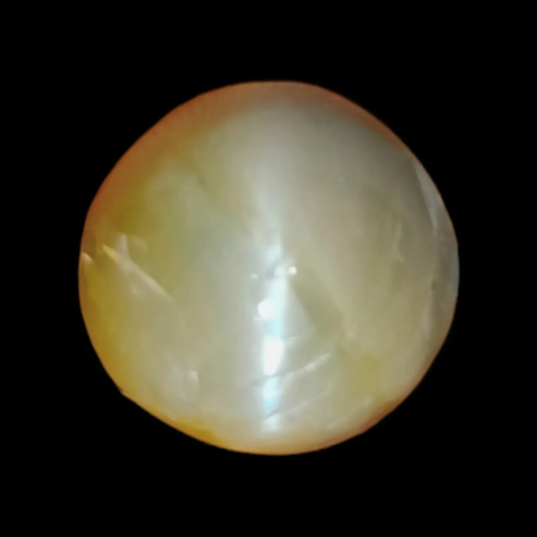 7.43 Ct Certified Untreated Natural Chrysoberyl Cats Eye Lehsunia - Venus Gems