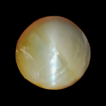 7.43 Ct Certified Untreated Natural Chrysoberyl Cats Eye Lehsunia - Venus Gems
