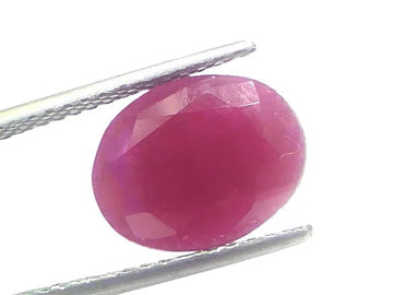 7.47 Ct Certified Unheated Untreated Natural New Burma Ruby - Venus Gems