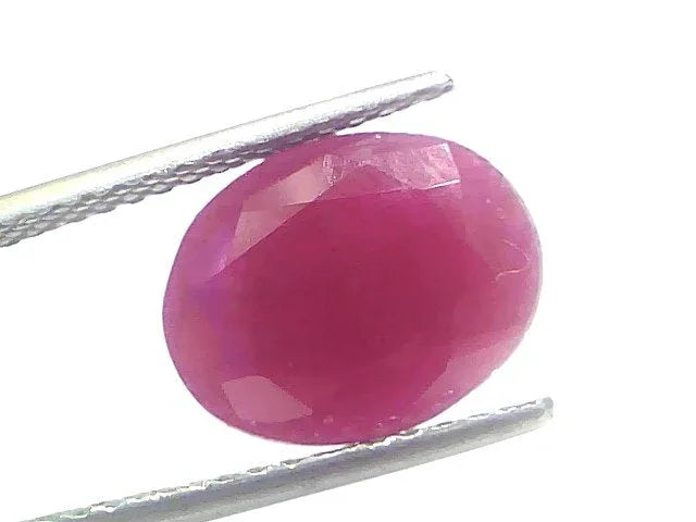 7.47 Ct Certified Unheated Untreated Natural New Burma Ruby - Venus Gems