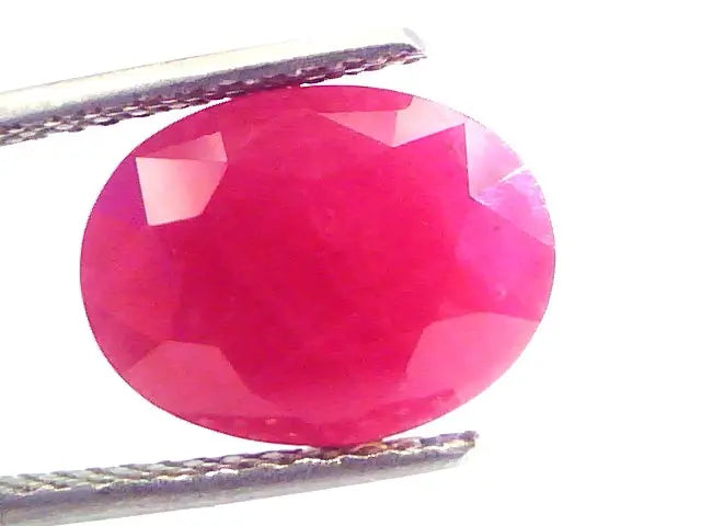 7.50 Ct Untreated Natural Old Burma Ruby Gemstone Manik
