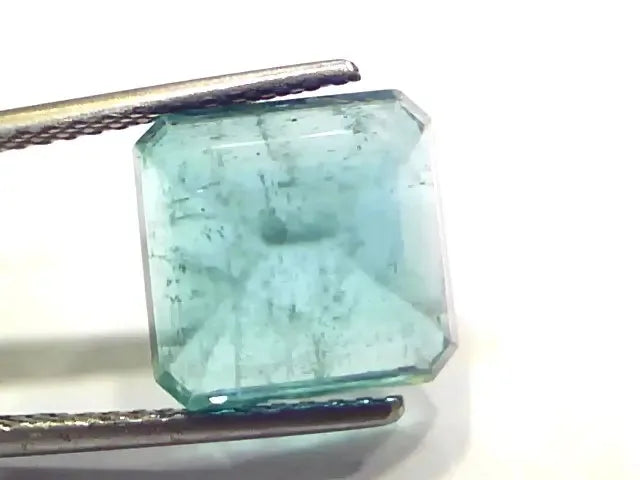 7.48 Ct Certified Untreated Natural Zambian Emerald Gemstone Panna - Venus Gems