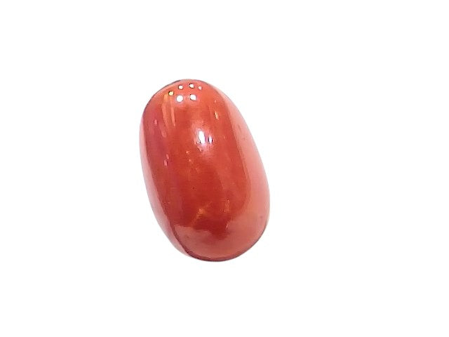 7.54 Ct 8.32 Ratti Natural Untreated Italian Red Coral Moonga AAAAA