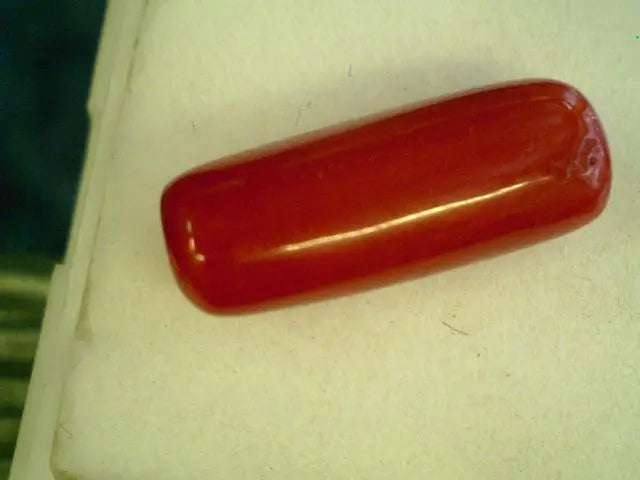 5.20 Carat Natural Italian Red Coral Gemstone,Real Moonga Gems