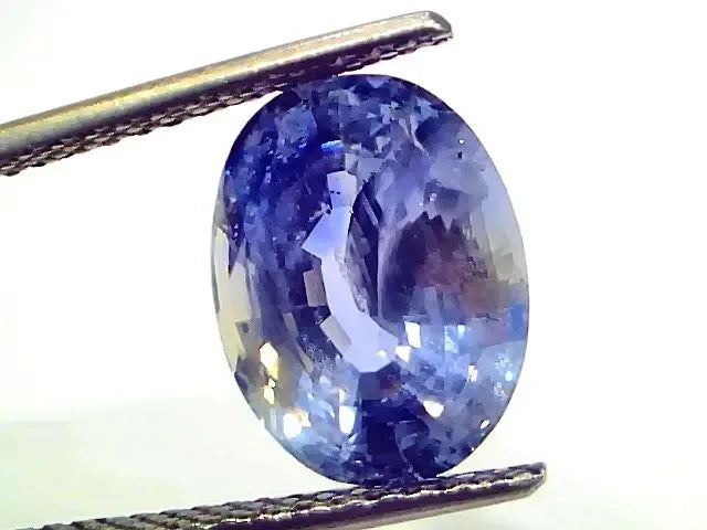 7.62 Ct IGI Certified Unheated Untreated Natural Ceylon Blue Sapphire AAA - Venus Gems
