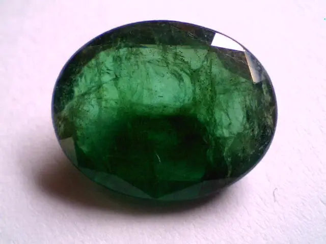 7.69 Ct Natural Untreated Zambian Emerald Gemstone,Real panna