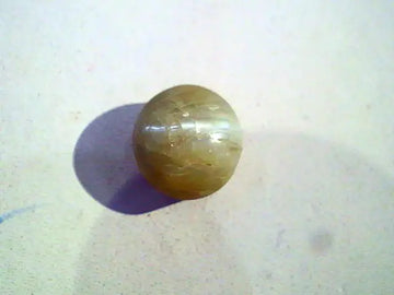 7.85 Ct Certified Untreted Natural Chrysoberyl Cats Eye,Lehsunia