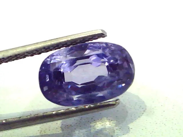 7.21 Ct IGI Certified Unheated Untreated Natural Ceylon Blue Sapphire