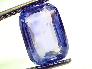 7.83 Ct IGI Certified Unheated Untreated Natural Ceylon Blue Sapphire