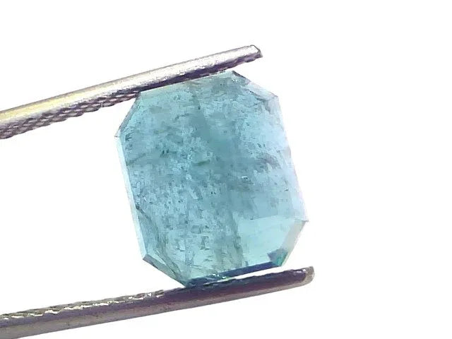 7.86 Ct GII Certified Untreated Natural Zambian Emerald Panna Gems - Venus Gems