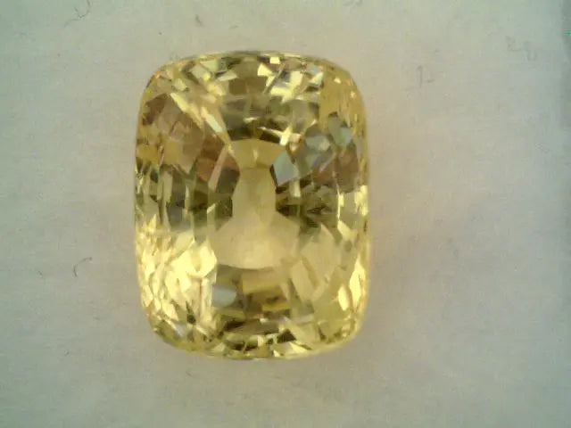 7.93 Ct Unheated Untreated Natural Ceylon Yellow Sapphire A+++++
