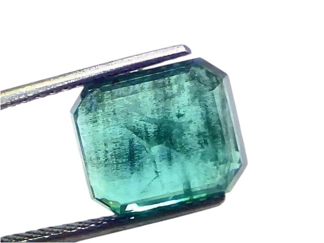 7.31 Ct GII Untreated Natural Zambian Emerald Gemstone Panna AAA - Venus Gems