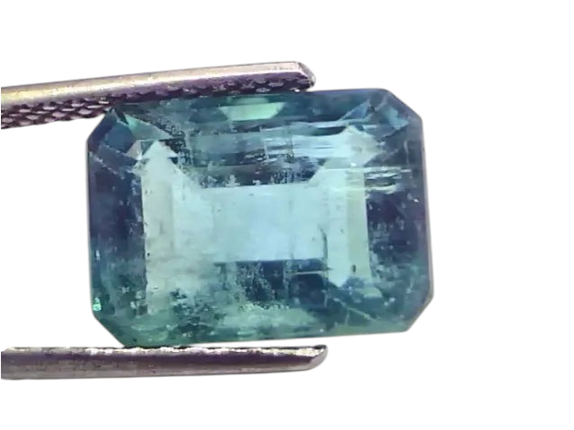 7.30 Ct Certified Untreated Natural Zambian Emerald Gemstone Panna - Venus Gems