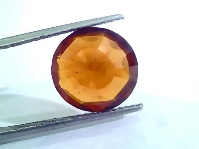 7.90 Ct Untreated Natural Ceylon Gomedh/Hessonite Gemstone - Venus Gems