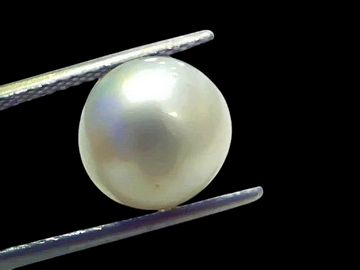 7.85 Ct Natural Certified Real South Sea Pearl Certified Moti - Venus Gems