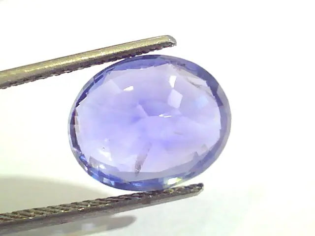 8.08 Ct Unheated Untreated Natural Ceylon Blue Sapphire/Neelam