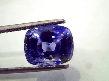 8.11 Ct IGI Certified Untreated Natural Ceylon Blue Sapphire AAA