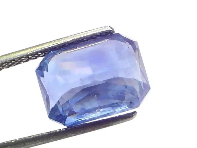 8.11 Ct IGI Certified Unheated Untreated Natural Ceylon Blue Sapphire - Venus Gems