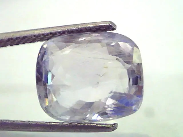 8.12 Ct Unheated Untreated Natural White Sapphire Safed Pukhraj