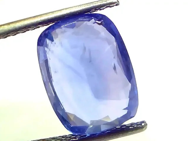 8.14 Ct IGI Certified Unheated Untreated Natural Ceylon Blue Sapphire - Venus Gems