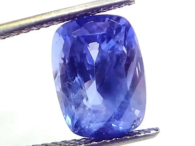 8.14 Ct IGI Certified Unheated Untreated Natural Ceylon Blue Sapphire - Venus Gems