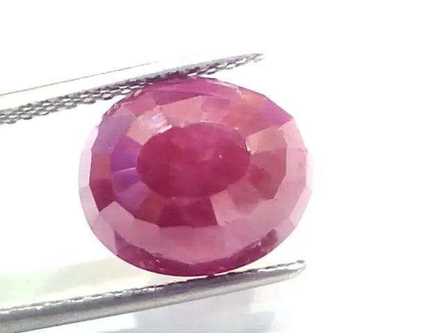 8.14 Ct GII Certified Unheated Untreated Natural New Burma Ruby