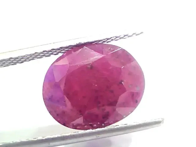 8.15 Ct GII Certified Unheated Untreated Natural New Burma Ruby - Venus Gems