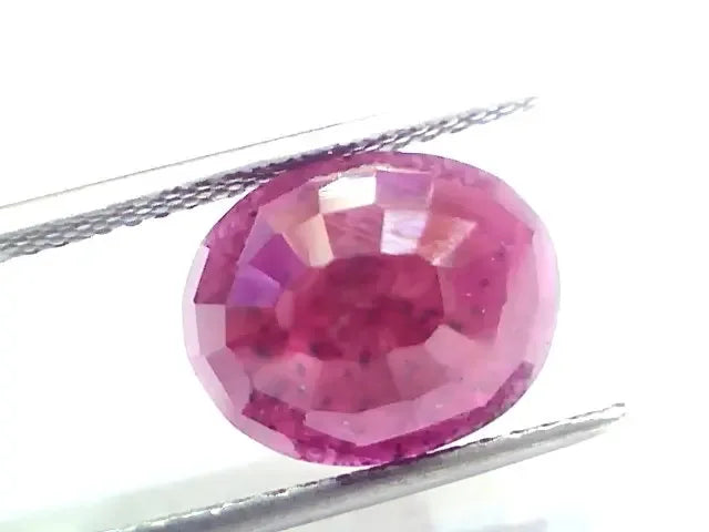 8.15 Ct GII Certified Unheated Untreated Natural New Burma Ruby - Venus Gems