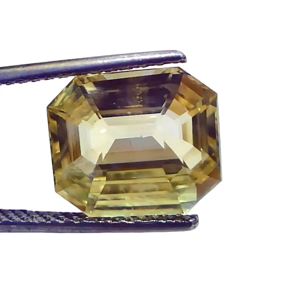 8.15 Ct IGI Certified Unheated Untreated Natural Ceylon Yellow Sapphire AAA - Venus Gems