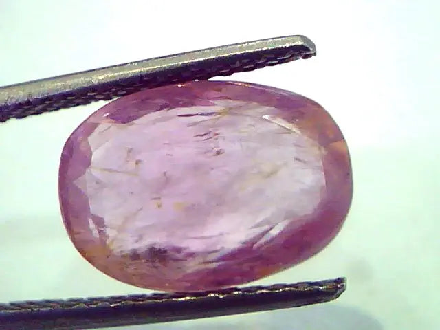 8.18 Ct Unheated Untreated Natural Ceylon Purple Sapphire Khuni Neelam