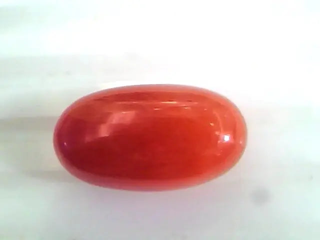 8.18 Ct Untreated Natural Premium Italian Red Coral Gemstone AAA