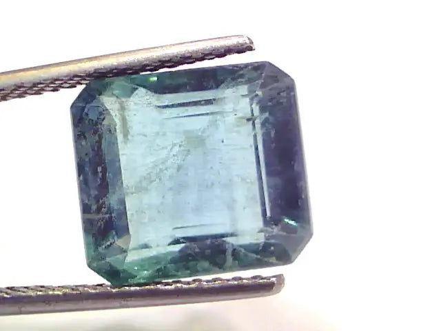 8.23 Ct Certified Untreated Natural Zambian Emerald Gemstone Panna