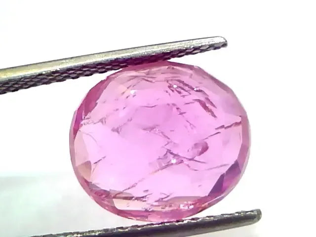 8.27 Ct GII Certified Unheated Untreated Natural Old Burma Ruby AAA - Venus Gems