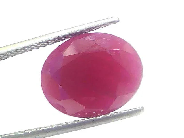 8.40 Ct Certified Unheated Untreated Natural New Burma Ruby - Venus Gems