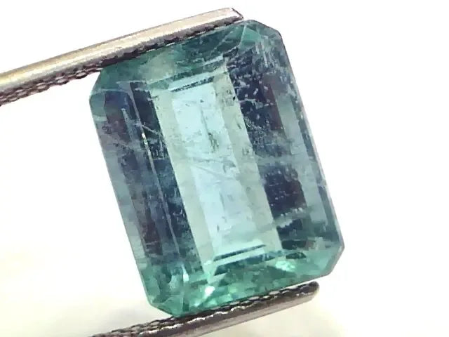 8.53 Ct Certified Untreated Natural Zambian Emerald Gemstone Panna - Venus Gems
