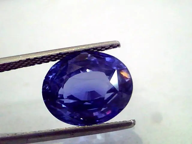 8.54 Ct Unheated FLawless Deep Blue Natural Ceylon Sapphire RARE