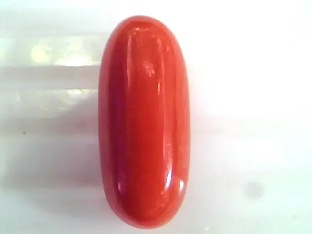 8.66 Ct Untreated Natural Premium Italian Red Coral Gemstone AAA